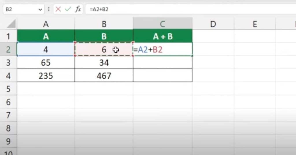 How to Add Numbers in Excel