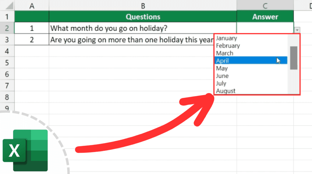 How to Create a Drop-Down List in Excel