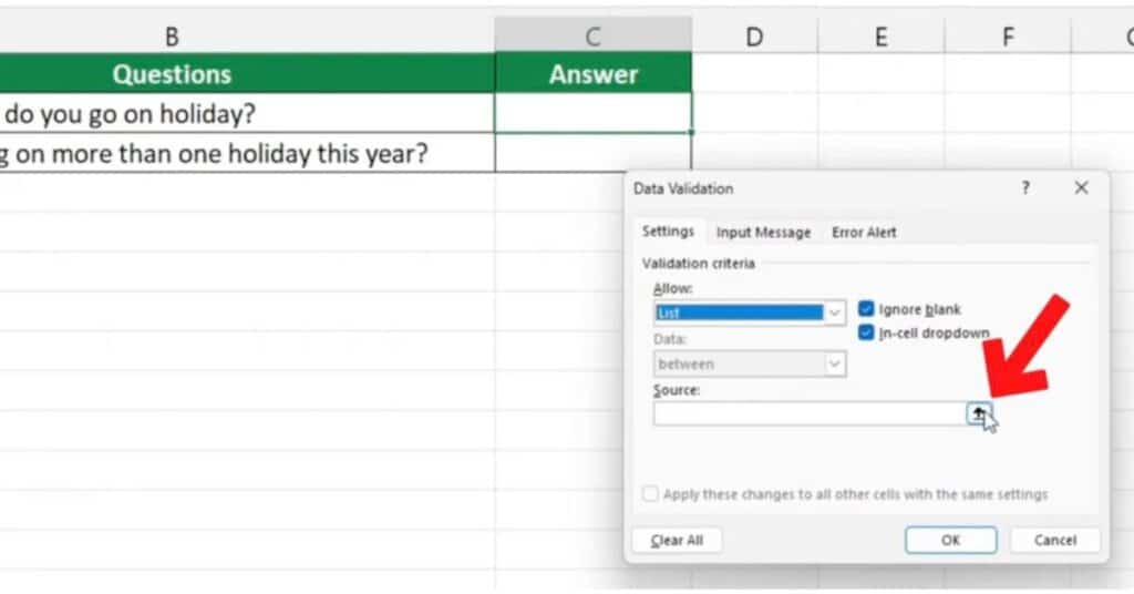 How to Create a Longer Drop-Down List in Excel