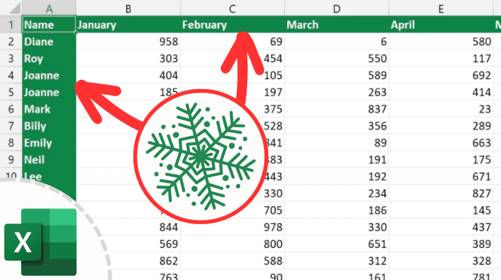 How to Freeze Rows in Excel