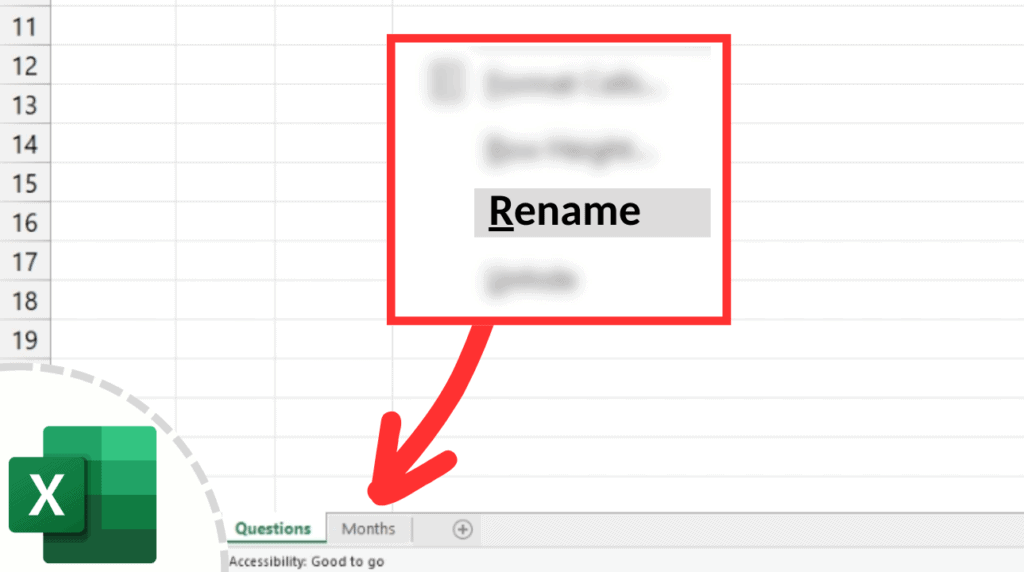 How to Rename Sheet in Excel