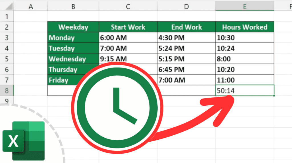 How to Sum Time in Excel