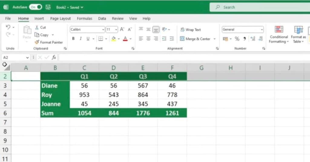 How to Unhide the First Row in Excel