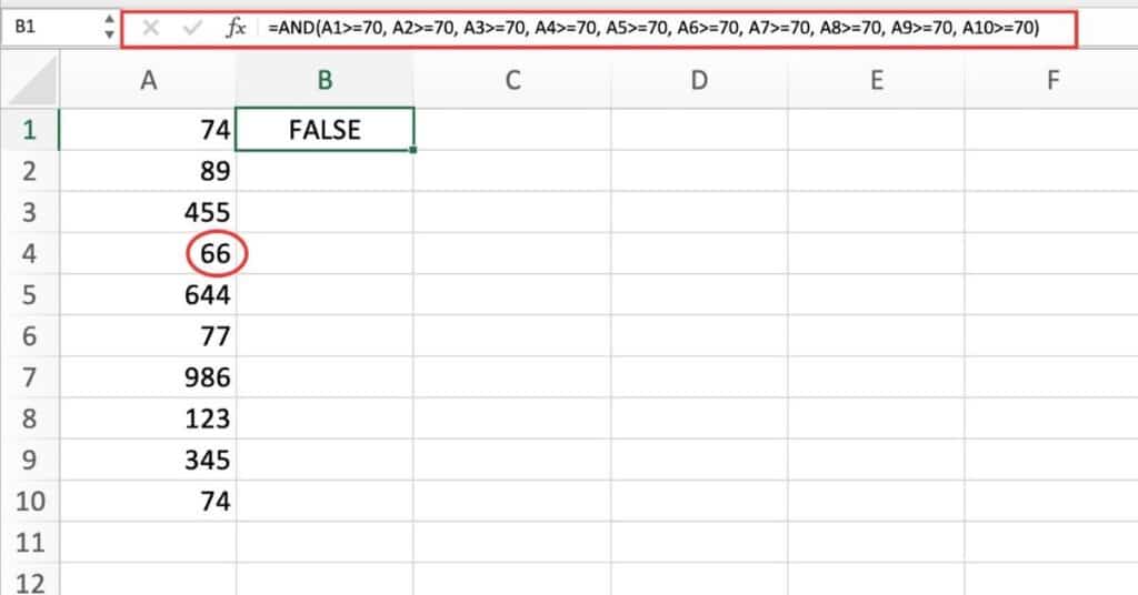 AND Function Example 3