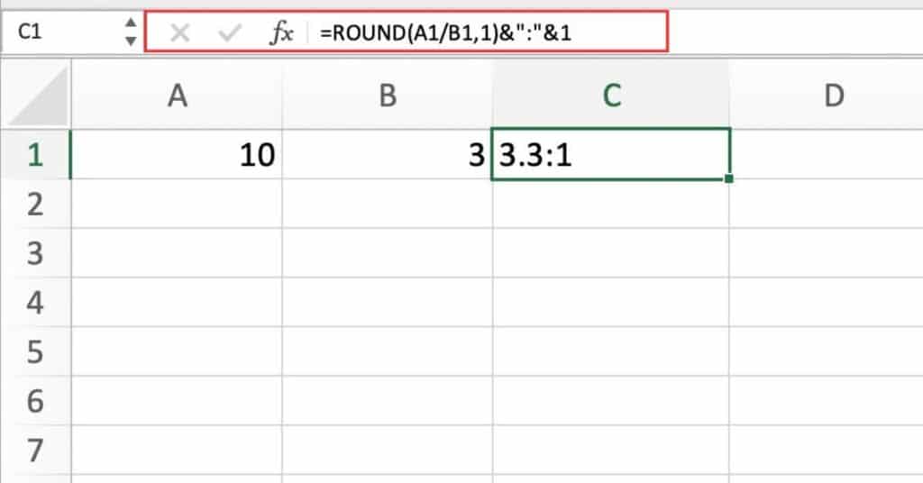 Effortlessly Calculate Ratios with Excel's ROUND Function