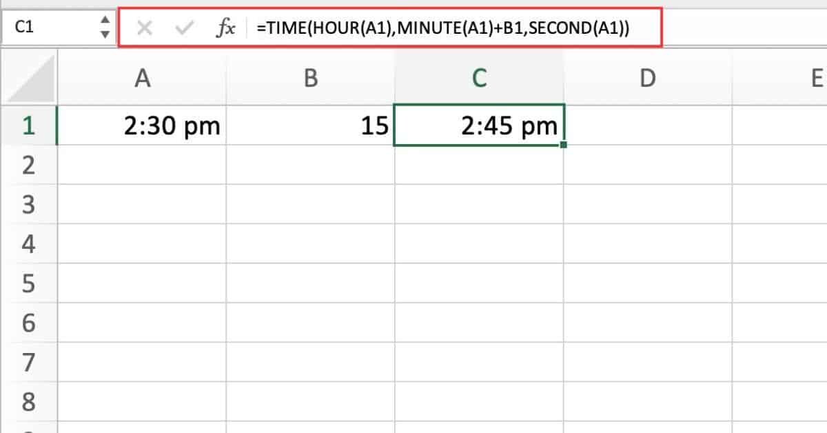 how-to-add-minutes-to-time-in-excel-sheet-leveller