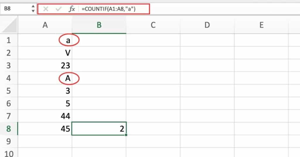 How to Count Specific Characters in Excel