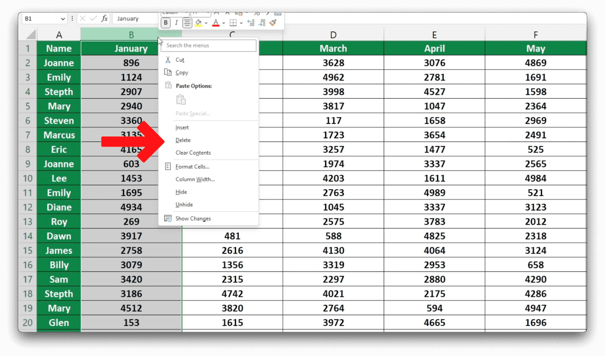 how-to-delete-columns-in-excel-sheet-leveller