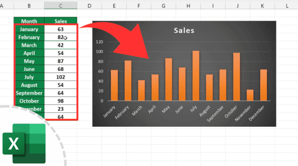 How to Make a Bar Grath in Excel