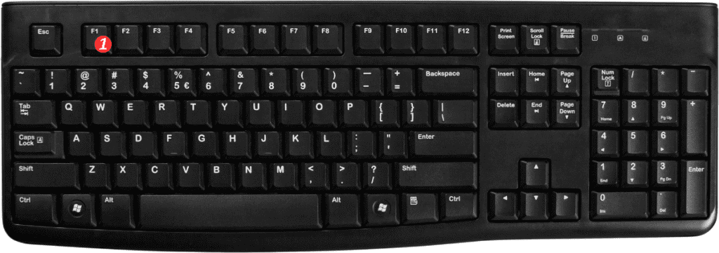 Keyboard Shortcut to Open Help In Excel