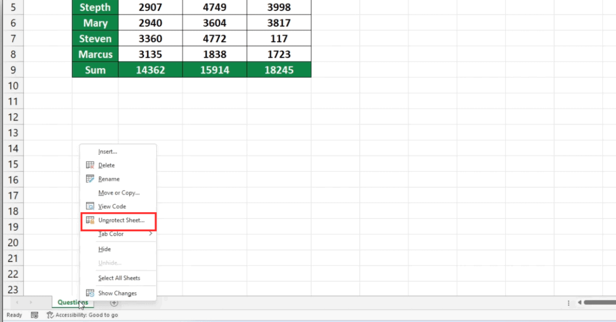 How to Protect Excel Sheet with Password - Sheet Leveller