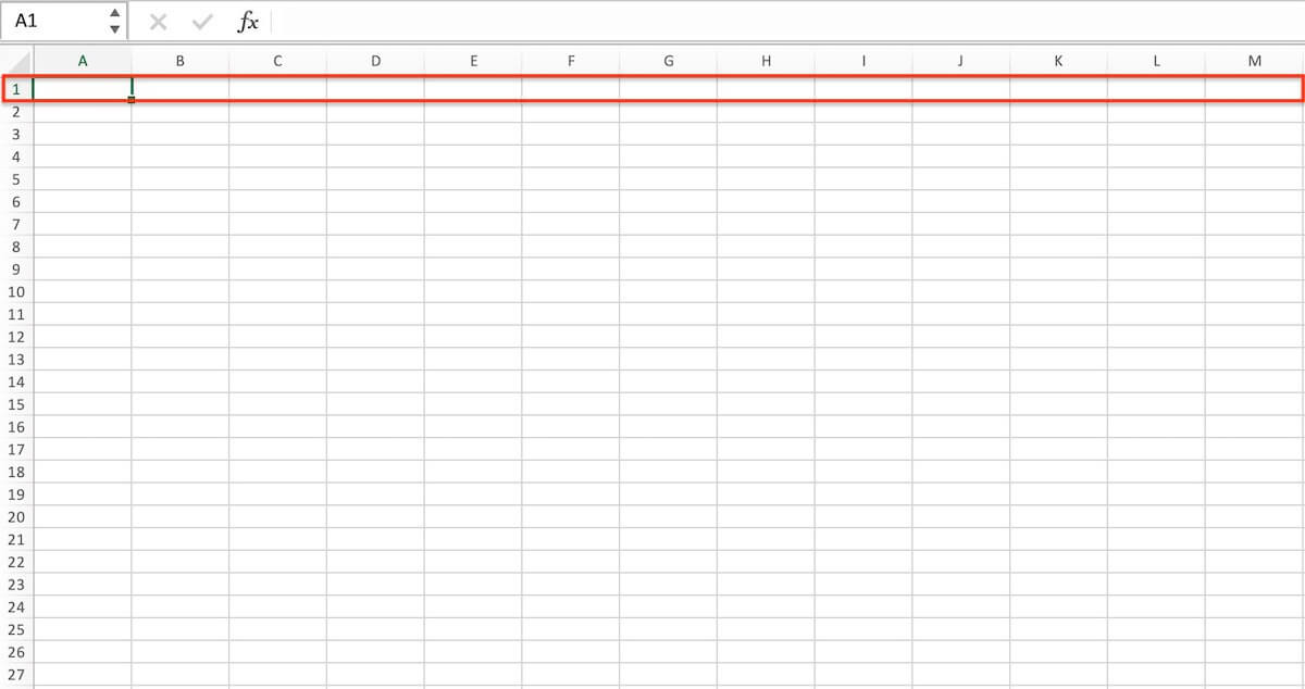 Row Vs Column in Excel - What's the Difference? - Sheet Leveller