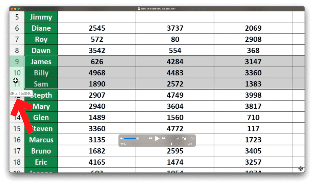 how-to-insert-row-in-excel-sheet-leveller