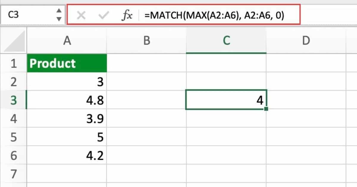 Excel MATCH Function - Sheet Leveller