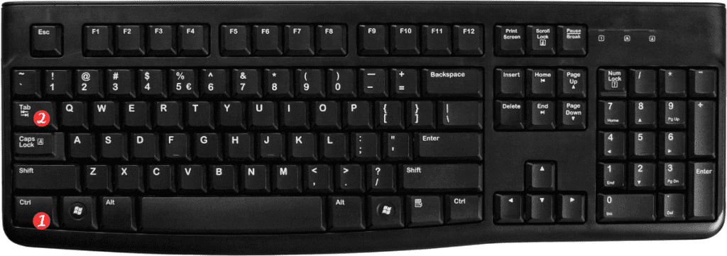 Keyboard Shortcut to Go to Next Workbook In Excel