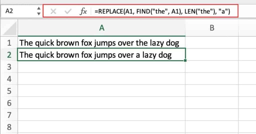 Replacing multiple characters in a text string